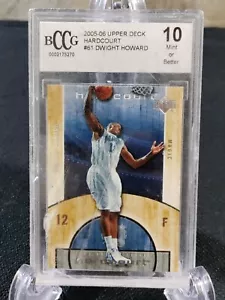 Dwight Howard 2005-06 UD Hardcourt #61 BCCG 10 Graded Card - Picture 1 of 4