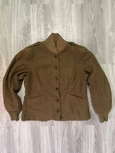 Original WW2 US Army Women's WAC WAAC Khaki OD Wool M1944 Field Jacket - Picture 1 of 7