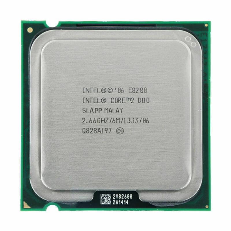 Intel Core 2 Duo E8200 CPU SLAPP 6M/1333/2.66GHz LGA 775 Processor - Image 1 of 1