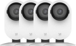 YI 2MP 1080p Full HD Wireless IP Security Camera - White - 4 Pieces - Open Box - Picture 1 of 4