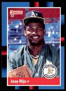 1988 Donruss Jose Rijo Baseball Cards #548