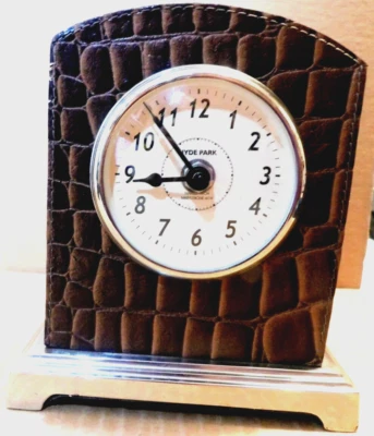 Reloj Hyde Park ~ Marble Arch Marylebone W1H imitación cuero cocodrilo artículo #37-349 Foto 1 de 4