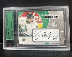 2007-08 PATRICK KANE In The Game Heroes & Prospects Rookie Autograph RC Slabbed