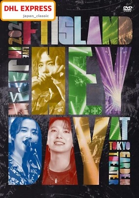 2024 FTISLAND LIVE IN JAPAN HEY DAY AT TOKYO GARDEN THEATER REGULAR DVD JAPAN - Image 1 of 3