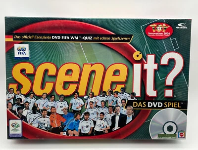 Mattel Scene it? Das DVD Spiel FIFA WM Quiz - ab 13 Jahren - für 2-4 Spieler - Bild 1 von 2