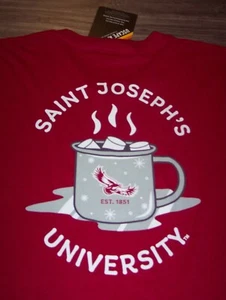 SAINT JOSEPH'S UNIVERSITY Est 1851 T-SHIRT MENS MEDIUM NEW w/ TAG - Picture 1 of 6