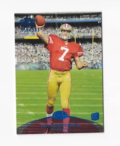 Colin Kaepernick 2011 Topps Prime Blue #47/599 radiocontrol 49ers Nevada - Imagen 1 de 2