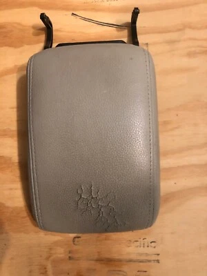 Saab 9-3 2003-2007 tapa consola central beige reposabrazos reposabrazos cuero OEM Foto 1 de 3