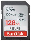 SanDisk 128GB Ultra Class 10 UHS-I SD 100MBs SDHC / SDXC memory card 128 GB