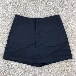 dockers womens size 10 solid black skort stretch with pockets  - Picture 1 of 9