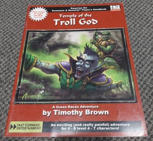 Temple of the Troll God - Dungeons & Dragons - D20 - D&D FAF2002 - Imagen 1 de 3