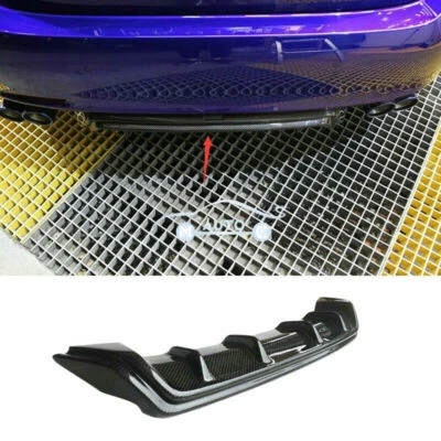 Carbone Fibre Diffuseur Arrière pour Lexus RC200t RC300 F-Sport 2015-2018 17 16 - Imagen 1 de 4