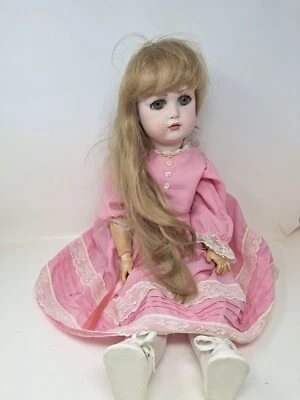 Antique reproduction 26" bisque head Doll J. Turner Beautiful  - Image 1 of 4