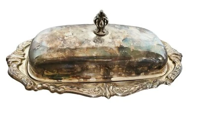Plato de mantequilla chapado en plata Sheridan vintage - Taunton Silversmiths  Foto 1 de 4