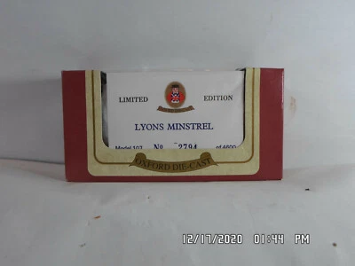Oxford Diecast "Lyons Minstrel" Bullnose Morris 170 Limited #2794 NOS NIB - Image 1 of 4