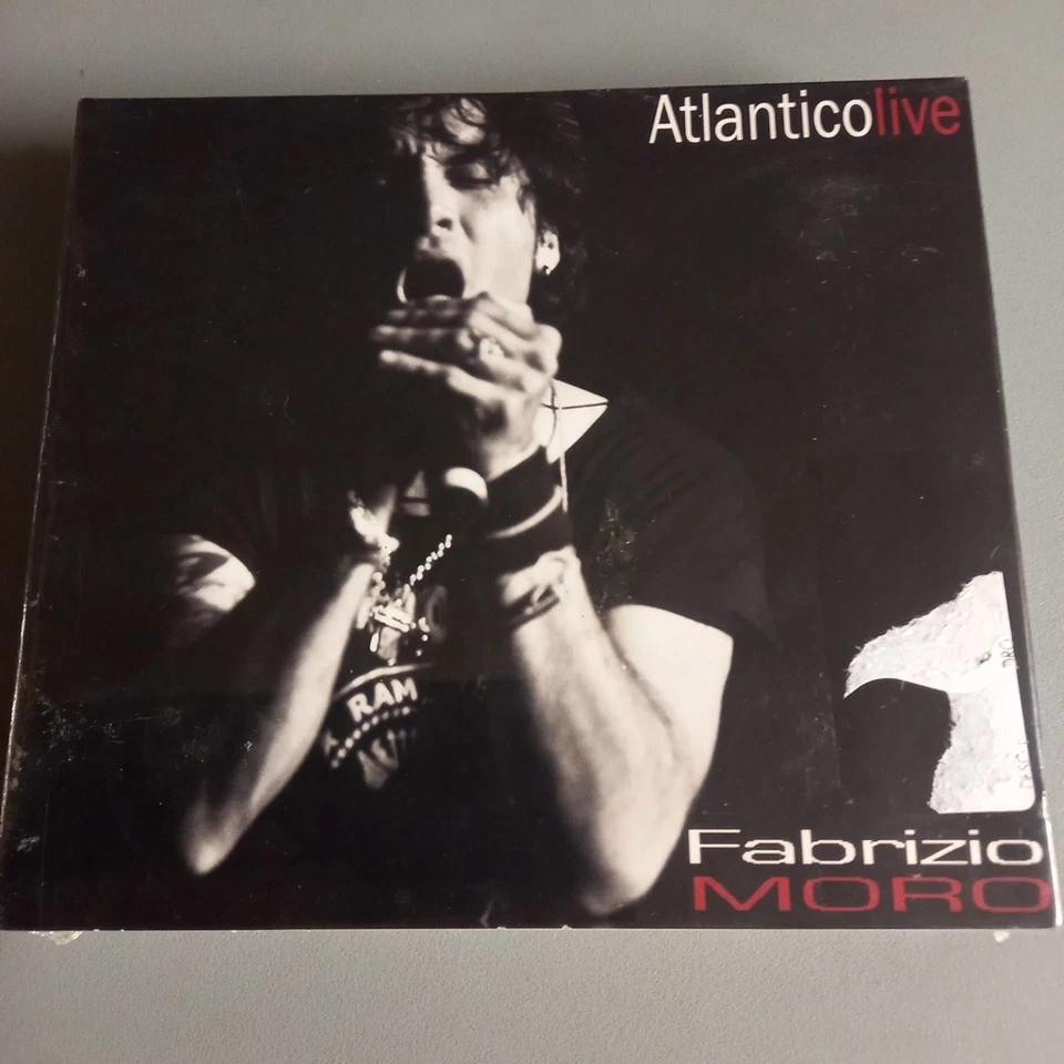 Fabrizio Moro Atlantico Live 2 CD + Un DVD Nuovo Sigillato Raro - Immagine 1 di 2
