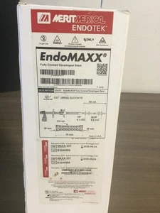 MERIT MEDICAL MAXX-237 VOLLSTÄNDIG ABGEDECKTER SPEISERÖHRENSTENT VERSION E NEU OFFENE VERPACKUNG - Bild 1 von 1
