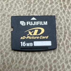 Fujifilm xD Picture Card 16MB MEGABYTE Camera Memory Card (Fits Olympus) - Picture 1 of 3
