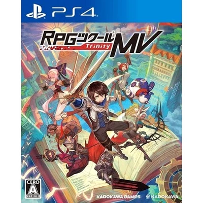 RPG Maker MV Trinity PlayStation 4 PS4 NTSC-J CIB Digital Manual - Image 1 of 4