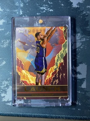 2025 Topps Inception Baloncesto Stephen Curry LANZAMIENTO #LA-SCU Warriors Foto 1 de 2
