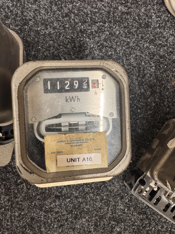 Sangamo Western Electricity Meter. Meter Vintage Untested Was Working Before. - Image 1 of 1