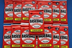 2023 TOPPS HERITAGE BASEBALL HOBBY PACKS--SEALED AND 19 PACKS IN LOT - Picture 1 of 5