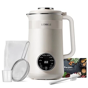8 in 1 Nut Milk Maker Blender, 32oz Homemade Soy, Almond, Oat, Coconut, Plant - Picture 1 of 7
