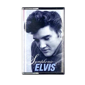 ELVIS PRESLEY SYMPHONIC ELVIS Cassette Tape 1996 Compilation ETTORE STRATTA Rare - Picture 1 of 5