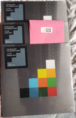 STEVEN WILSON THE HARMONY CODEX 3 x 2LP ORANGE/COKE BOTTLE/BLACK! SS! MINT! - Image 1 of 2