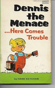 Vintage Dennis the Menace ...Here Comes Trouble Book - Hank Ketcham - Picture 1 of 1