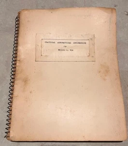 Practical Aeronautical Engineering Willis Nye Book c. 1960 Aviation Press - Picture 1 of 6