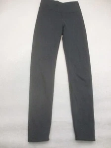 TUFF ATHLETICS Size 10-12 Girls BLK High Rise Compression Training Leggings 032 - Picture 1 of 7