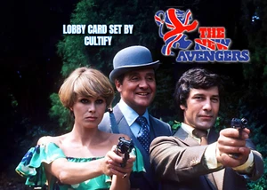 The New Avengers 1976-1977 Lobby Card Set Of 12 5x7 - Picture 1 of 4