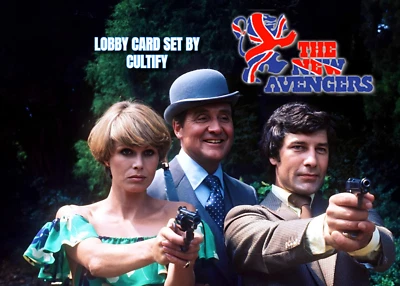 The New Avengers 1976-1977 Lobby Card Set Of 12 5x7 - Image 1 of 4