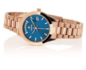 SALDI Orologio HOOPS LUXURY in Acciaio 2620L-RG04 Blue Rose Gold - Picture 1 of 1