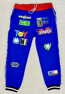 Moschino Couture By Jeremy Scott 2016 Racing Collection Joggers US Size 36 - Picture 1 of 6