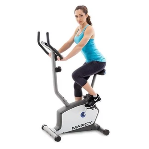 Marcy Magnetic Resistance Upright Bike NS-1201U Cardio Exercise Workout Machine - Picture 1 of 8