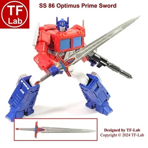 Sword for Studio Series SS 86 Optimus Prime Upgrade Kit Transformers TF-Lab - Picture 1 of 9