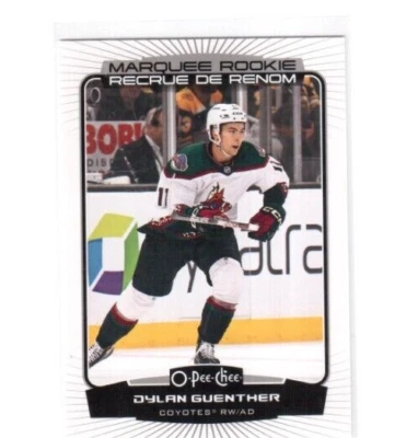 2022-23 O-Pee-Chee Marquee Rookie Card # 595 Dylan Guenther Arizona Coyotes - Image 1 of 2