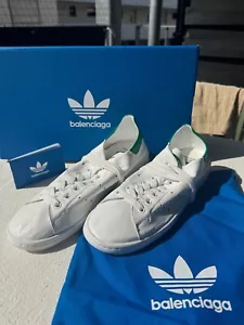 BALENCIAGA x ADIDAS Stan Smith Gr.36 'OPTICAL - WHITE/GREEN' NEU & OVP - Bild 1 von 5