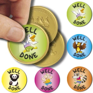 x 175 Well Done Reward Stickers School Teachers, Parents and Nursery Doctor 37mm - Picture 1 of 6