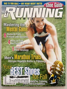 2000 revista Running Times guía del comprador de zapatos de septiembre, anuncio de Nike - Imagen 1 de 12