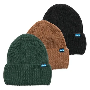 Gorro KAVU - KAVU Trawler 1177 - Negro, Marrón, Verde - Nuevo con etiquetas - Imagen 1 de 4