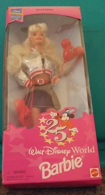 Barbie 'Walt Disney World' 25 Aniversario. Edición especial. NRFB, como nuevo Foto 1 de 4