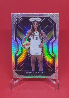 2021 Panini Prizm WNBA #89 Charli Collier Hyper Prizm RC Rookie - Image 1 of 2