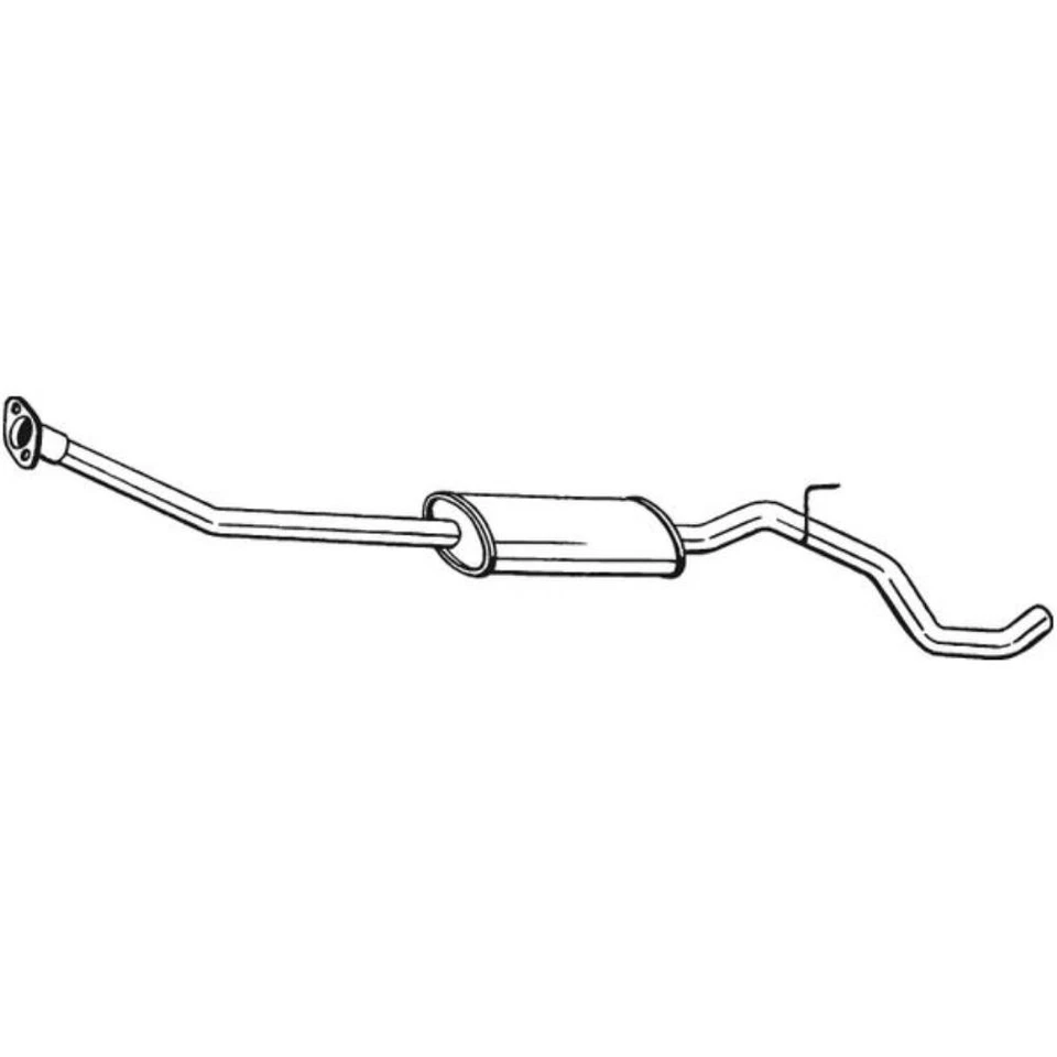 BOSAL Silenciador Intermedio Silenciador Para Nissan Note E11 NE11 1.4 - Imagen 1 de 1