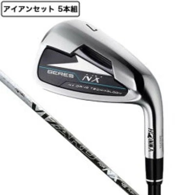 Honma BERES NX Iron Set 7-11 5set VIZARD FOR NX 45 Stiff flex graphite RH new - Image 1 of 4