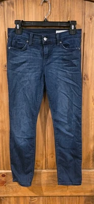 Pistola Cropped Jeans Womens 26 Blue Medium Washed Five Pocket Denim Y2K Skater - Image 1 of 4