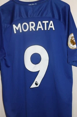 Camiseta Shirt Maglia Nike Chelsea Morata 9 Size L - Imagen 1 de 4