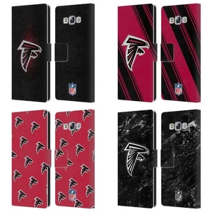 OFFICIAL NFL ATLANTA FALCONS ARTWORK LEATHER BOOK CASE FOR SAMSUNG PHONES 3 - Picture 1 of 10
